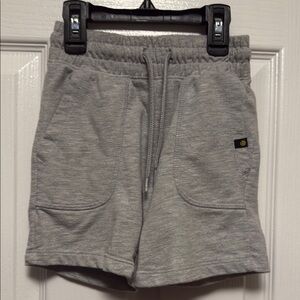 Boy's Light Gray Athletic Shorts